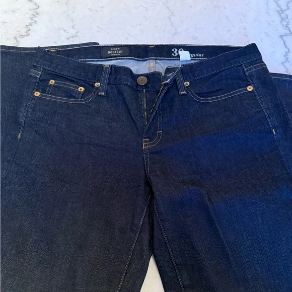 Women’s J Crew Bootcut Jeans size 30 - Picture 3 of 6